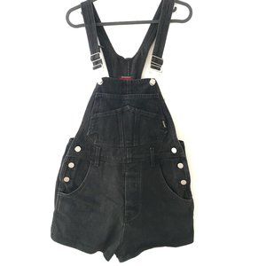 Vintage GUESS Jean Short Overalls
